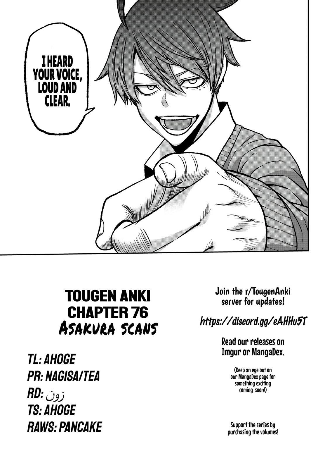 Tougen Anki Chap 76 - Next Chap 77