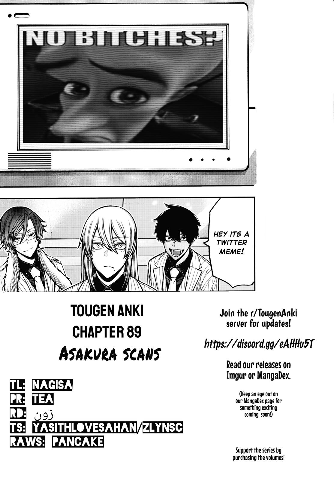 Tougen Anki Chap 89 - Next Chap 90