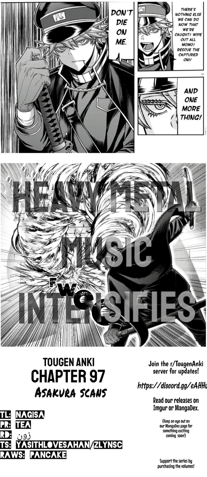Tougen Anki Chap 97 - Next Chap 98