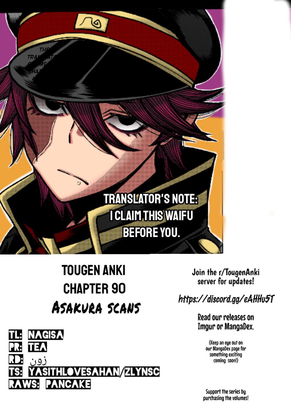 Tougen Anki Chap 90 - Next Chap 91