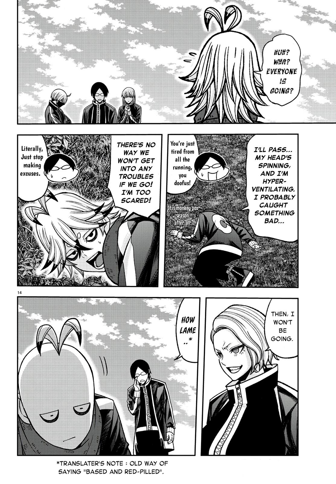 Tougen Anki Chap 92 - Next Chap 93