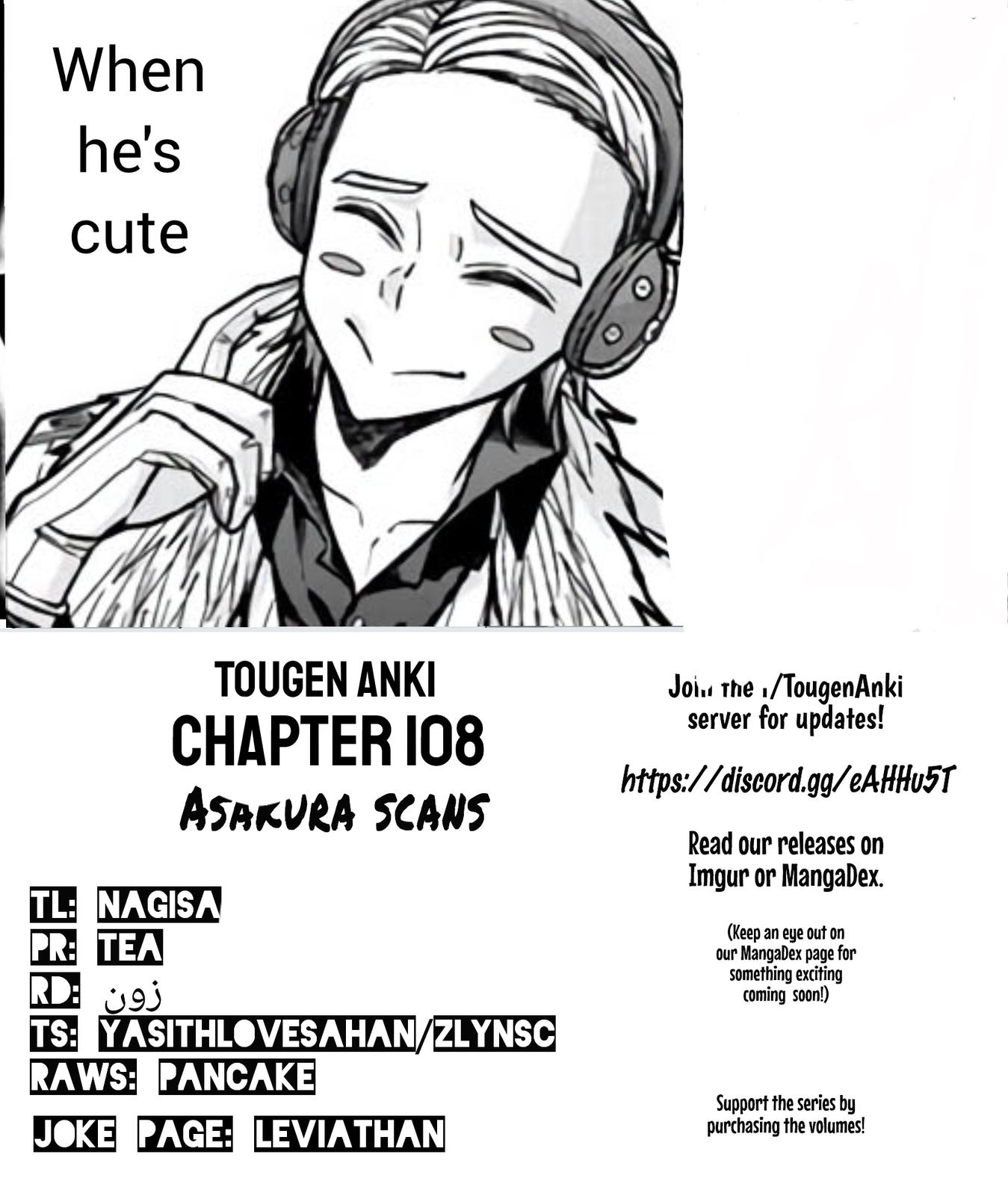 Tougen Anki Chap 108 - Next Chap 109