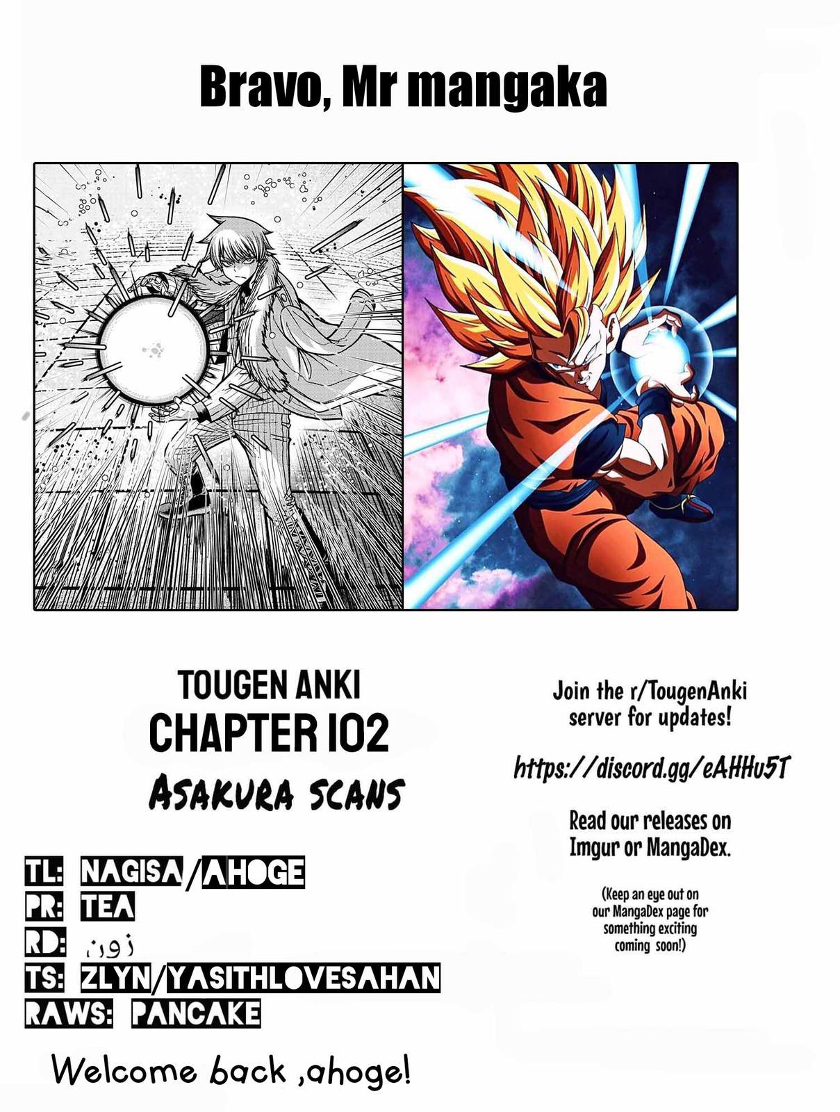 Tougen Anki Chap 102 - Next Chap 103