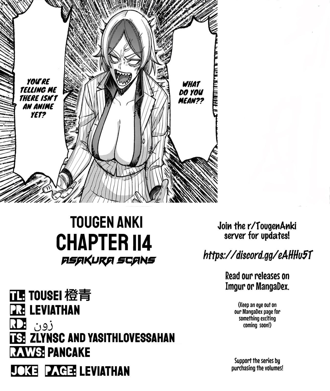 Tougen Anki Chap 114 - Next Chap 115