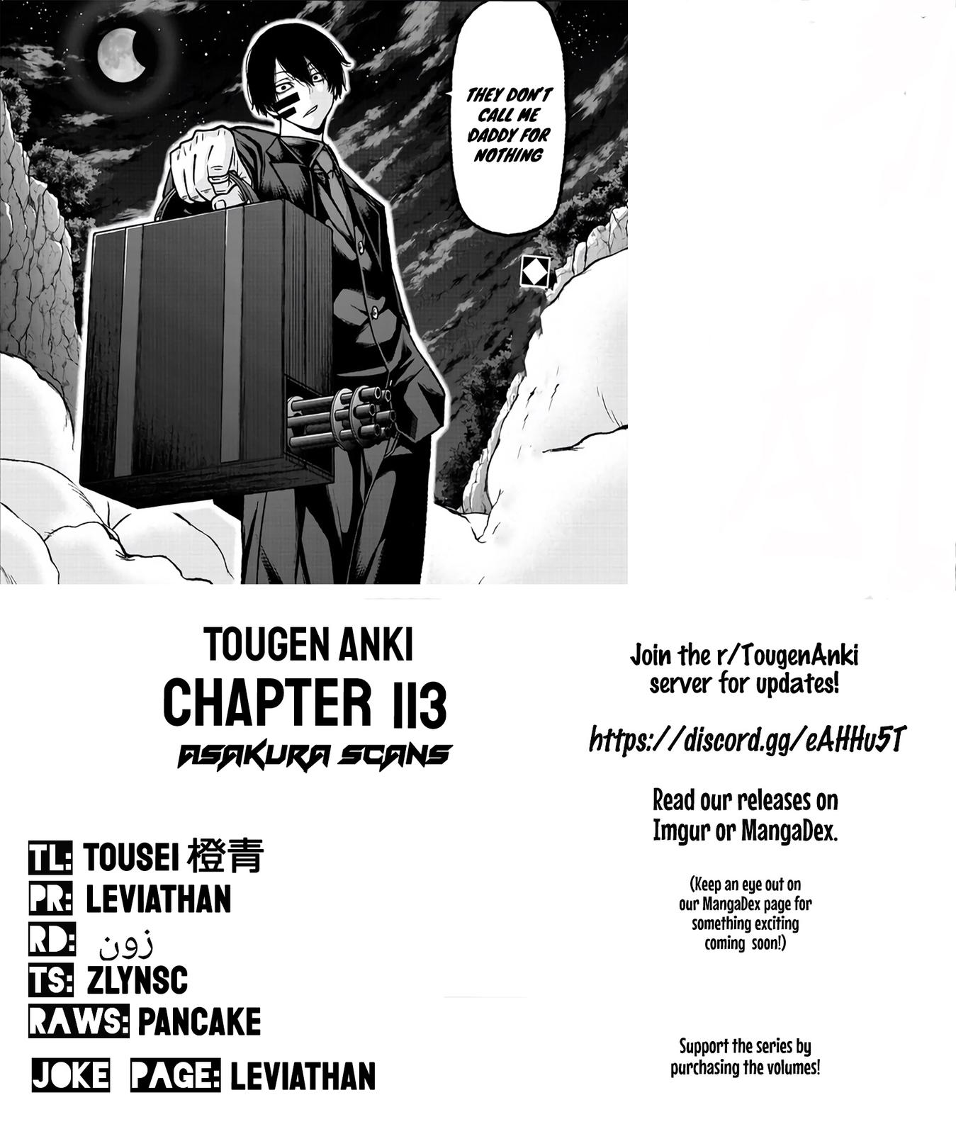 Tougen Anki Chap 113 - Next Chap 114