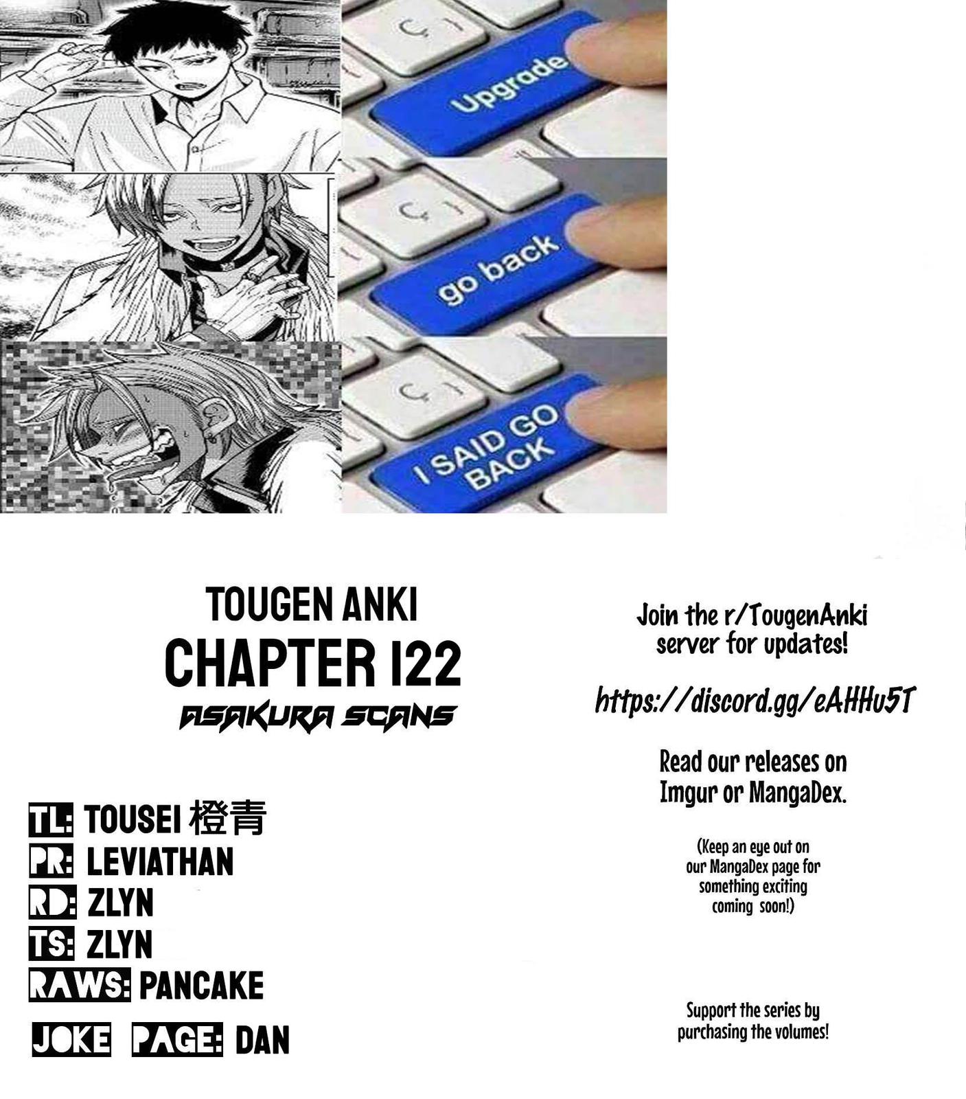 Tougen Anki Chap 122 - Next Chap 123