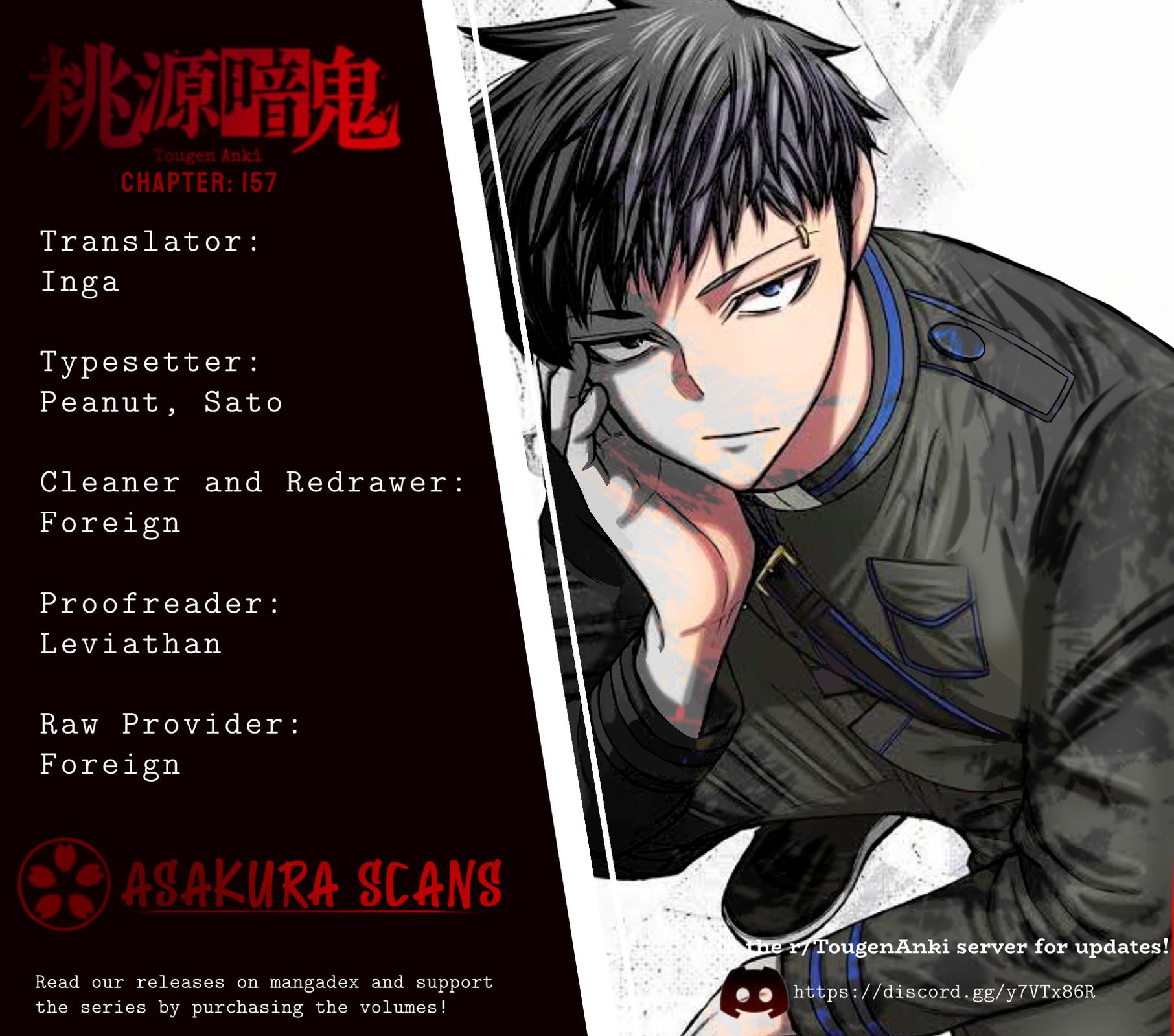 Tougen Anki Chap 157 - Next Chap 158