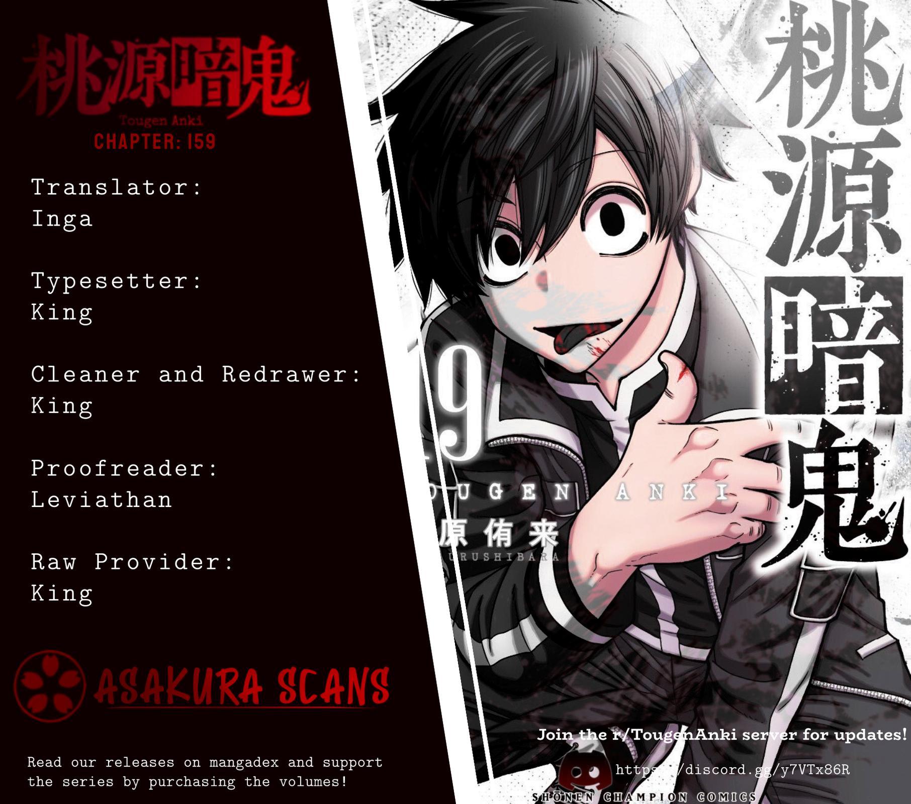 Tougen Anki Chap 159 - Next Chap 160