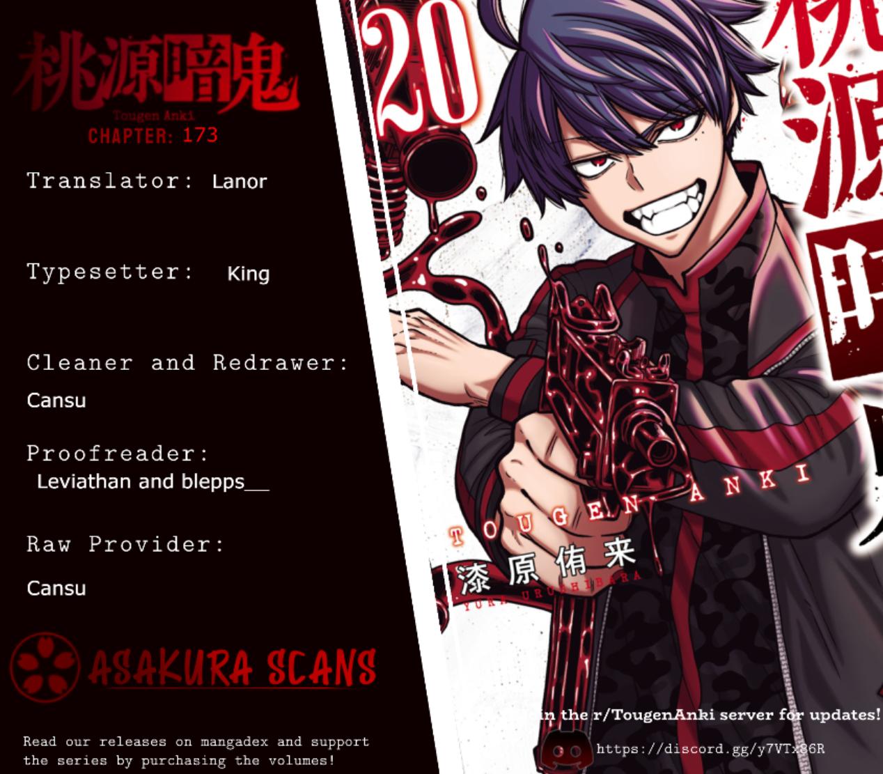 Tougen Anki Chap 173 - Next Chap 174