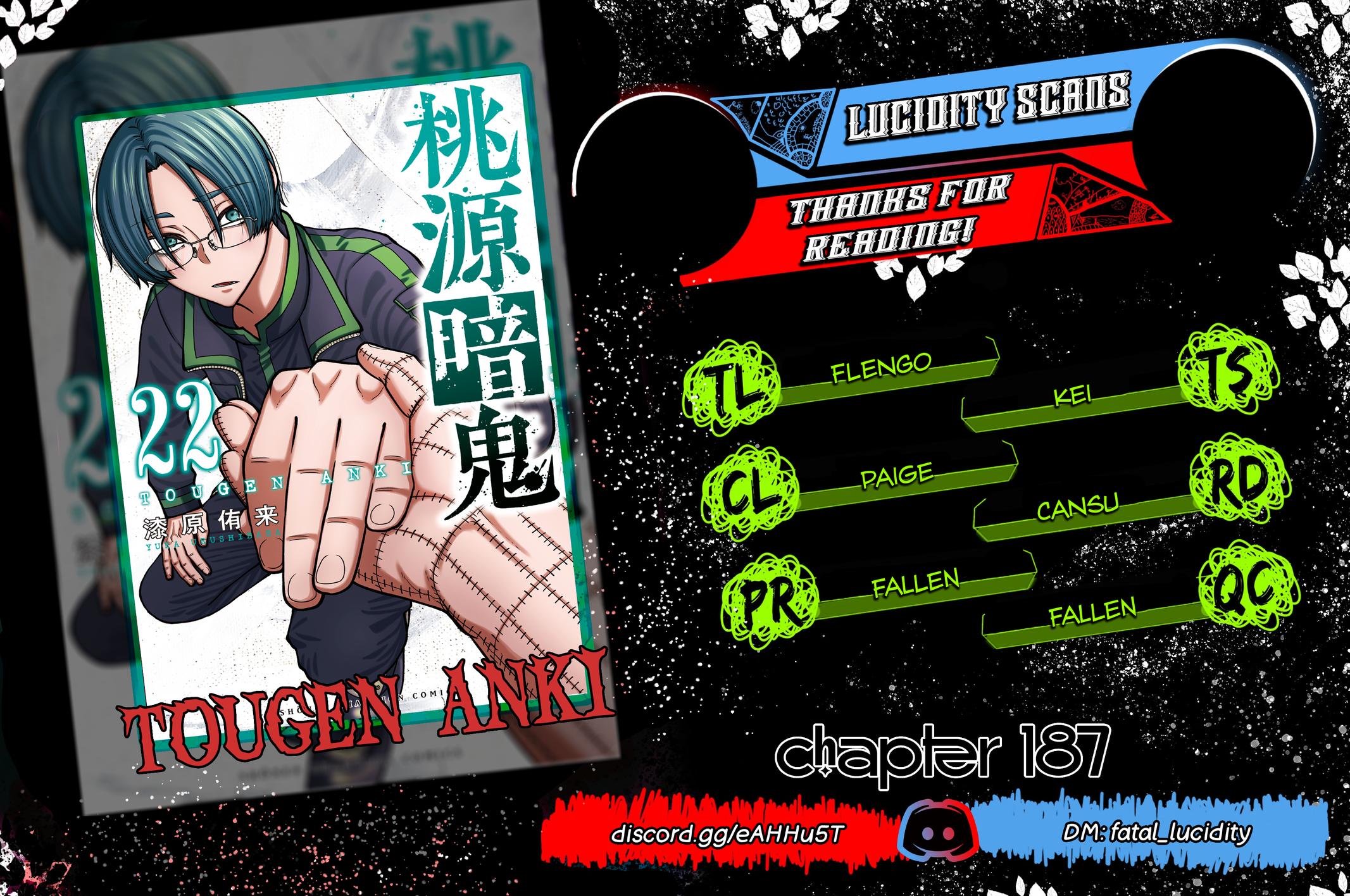 Tougen Anki Chap 187 - Next Chap 188