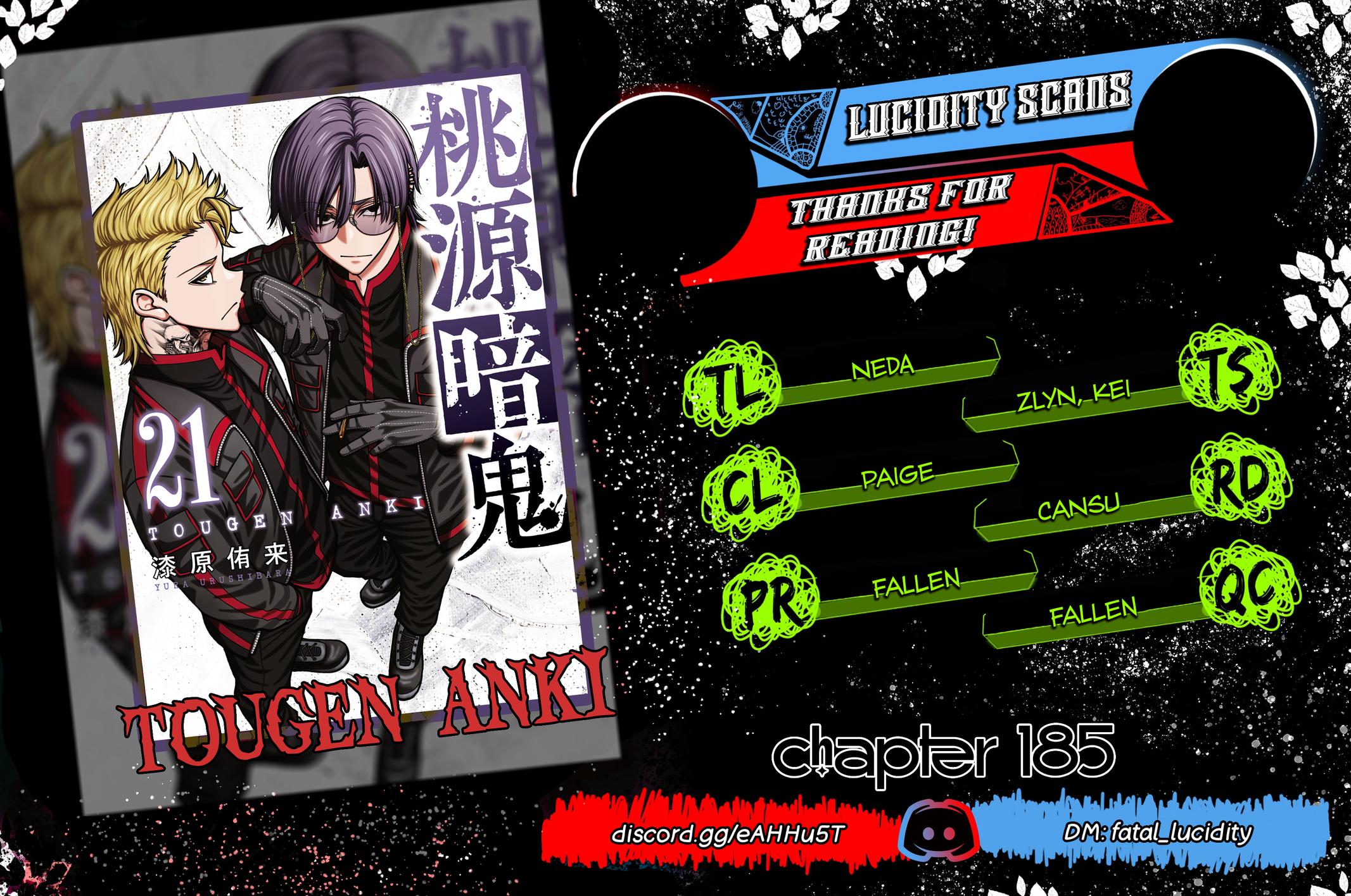 Tougen Anki Chap 185 - Next Chap 186