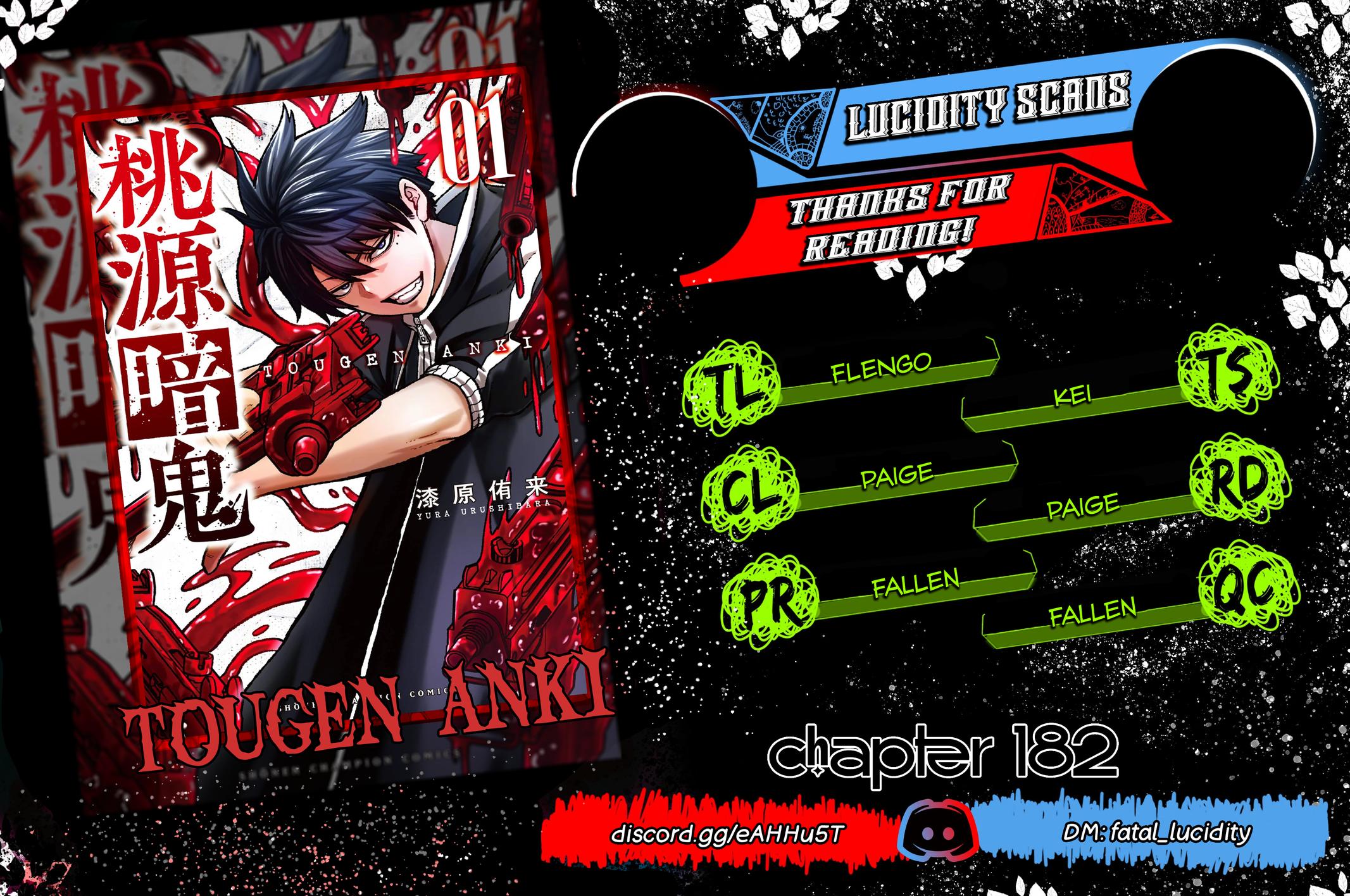 Tougen Anki Chap 182 - Next Chap 183