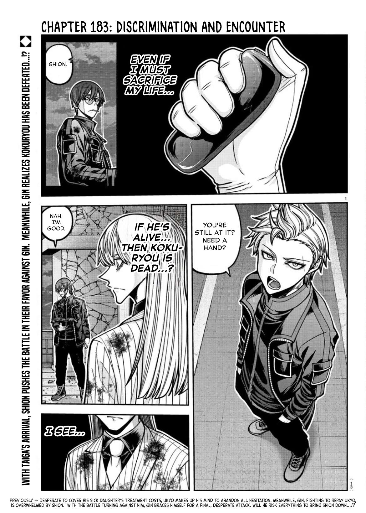 Tougen Anki Chap 183 - Next Chap 184