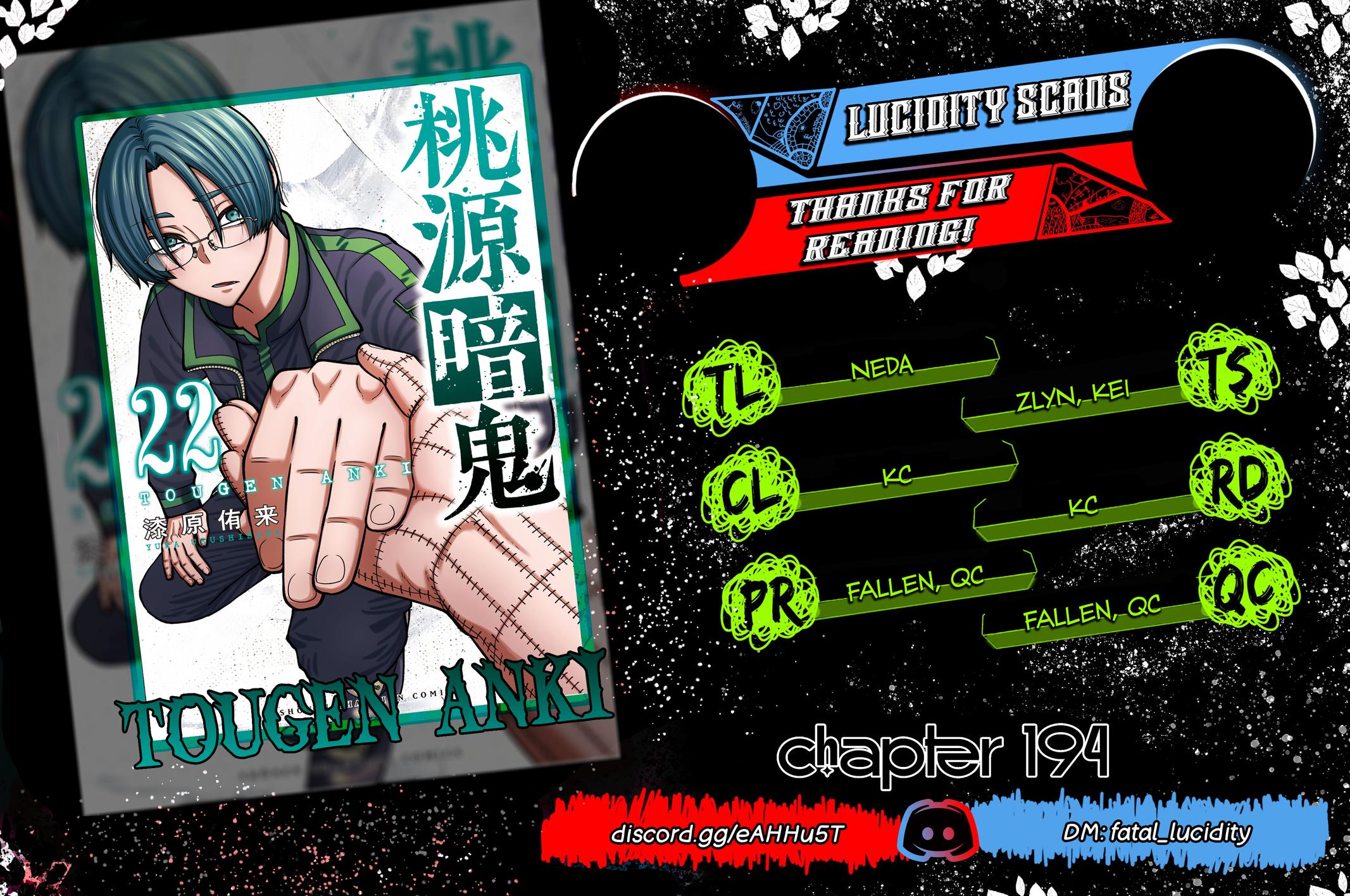 Tougen Anki Chap 194 - Next Chap 195