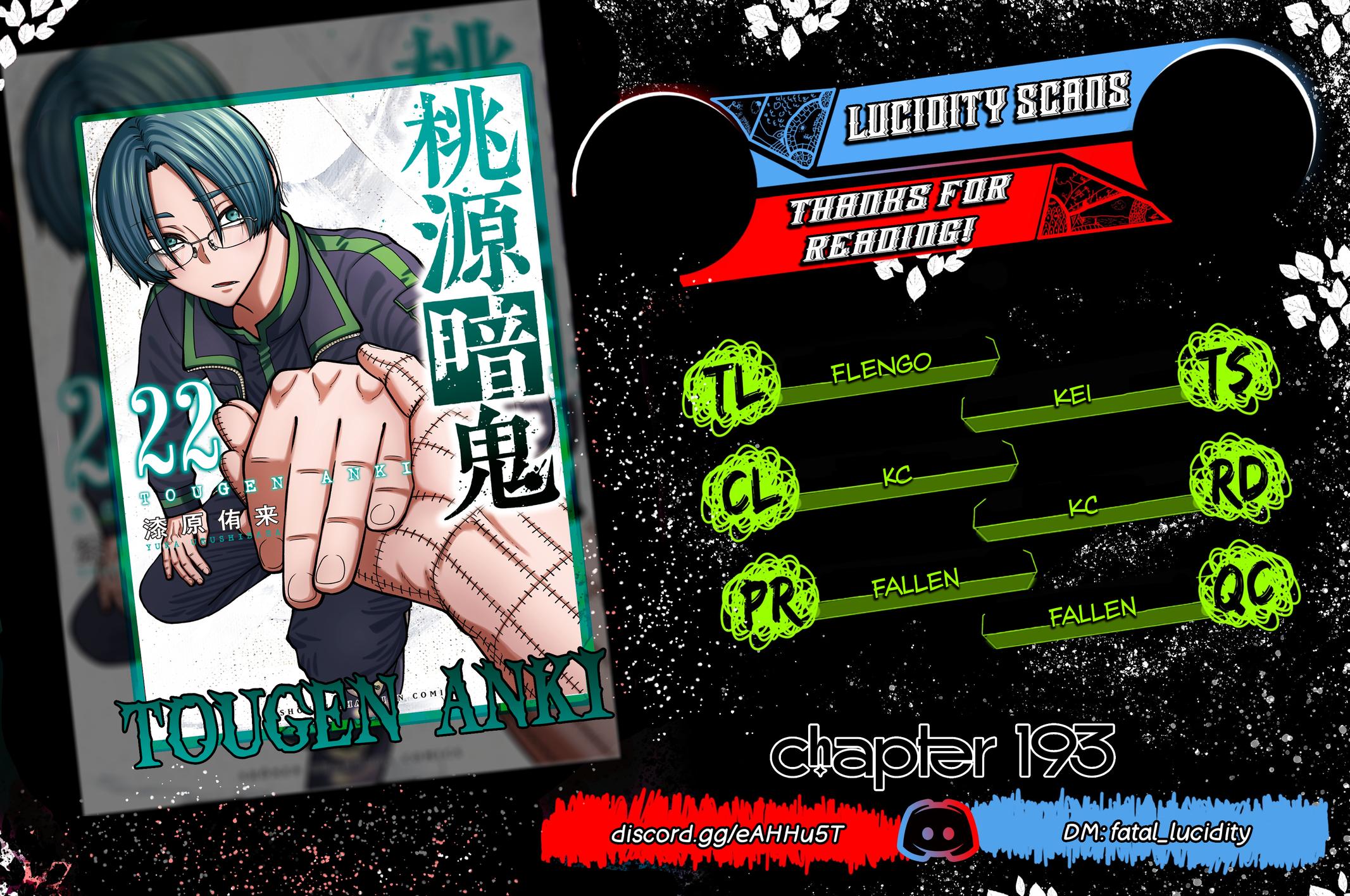 Tougen Anki Chap 193 - Next Chap 194