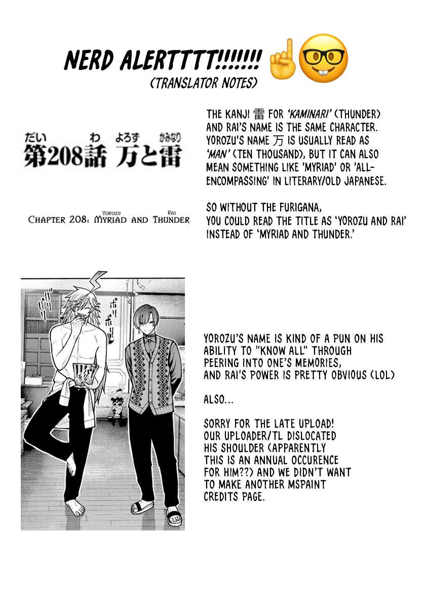 Tougen Anki Chap 208 - Next Chap 209