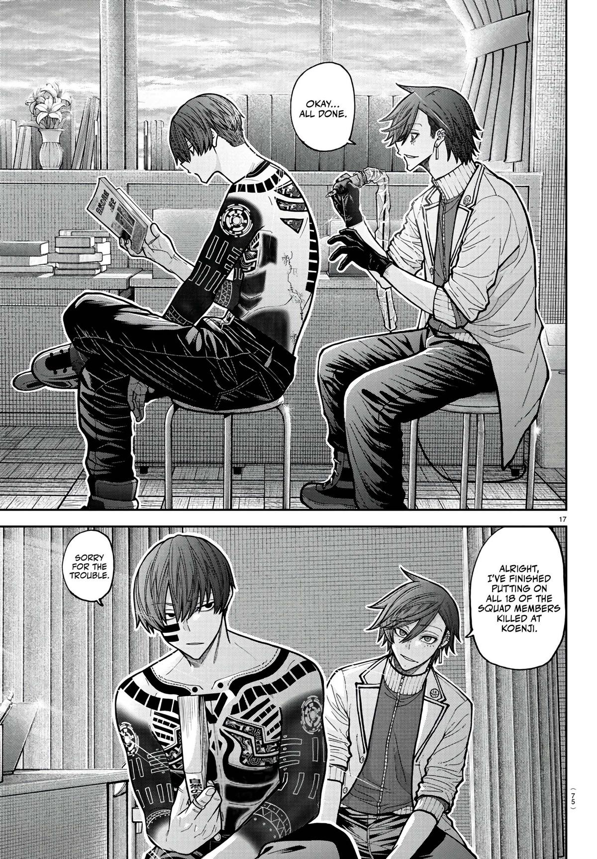 Tougen Anki Chap 218 - Next Chap 219