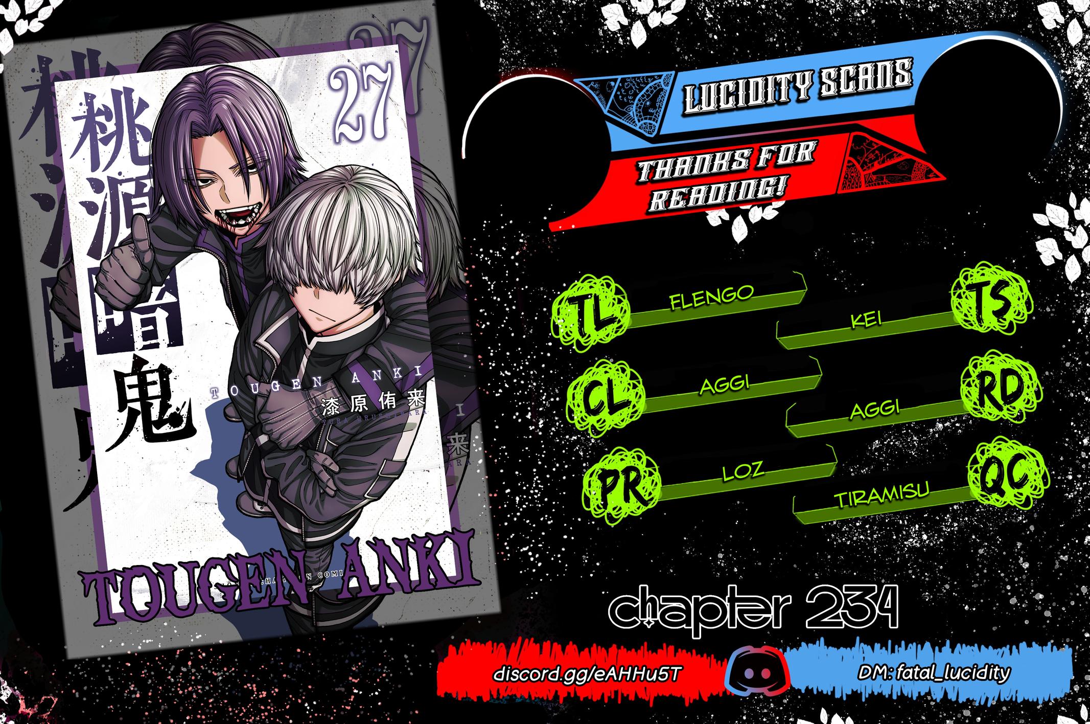 Tougen Anki Chap 234 - Next Chap 235