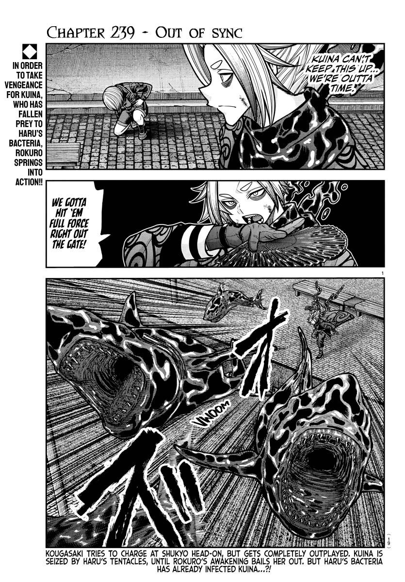 Tougen Anki Chap 239 - Next Chap 240