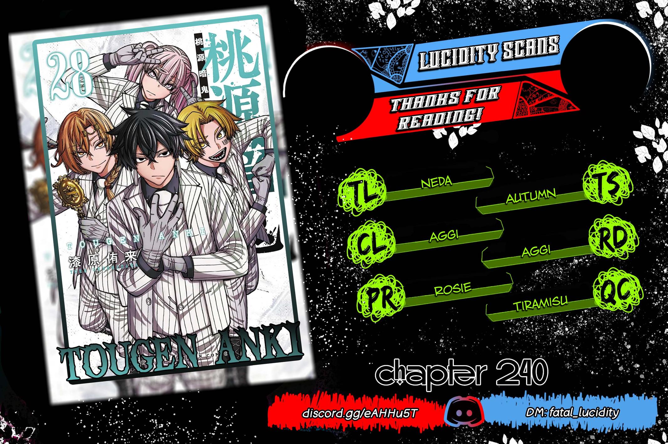 Tougen Anki Chap 240 - Next Chap 241