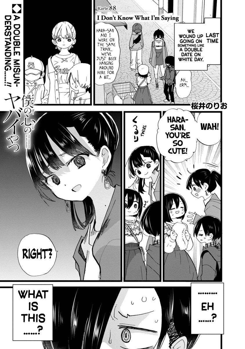 Boku no Kokoro no Yabai Yatsu Chap 88 - Next Chap 89