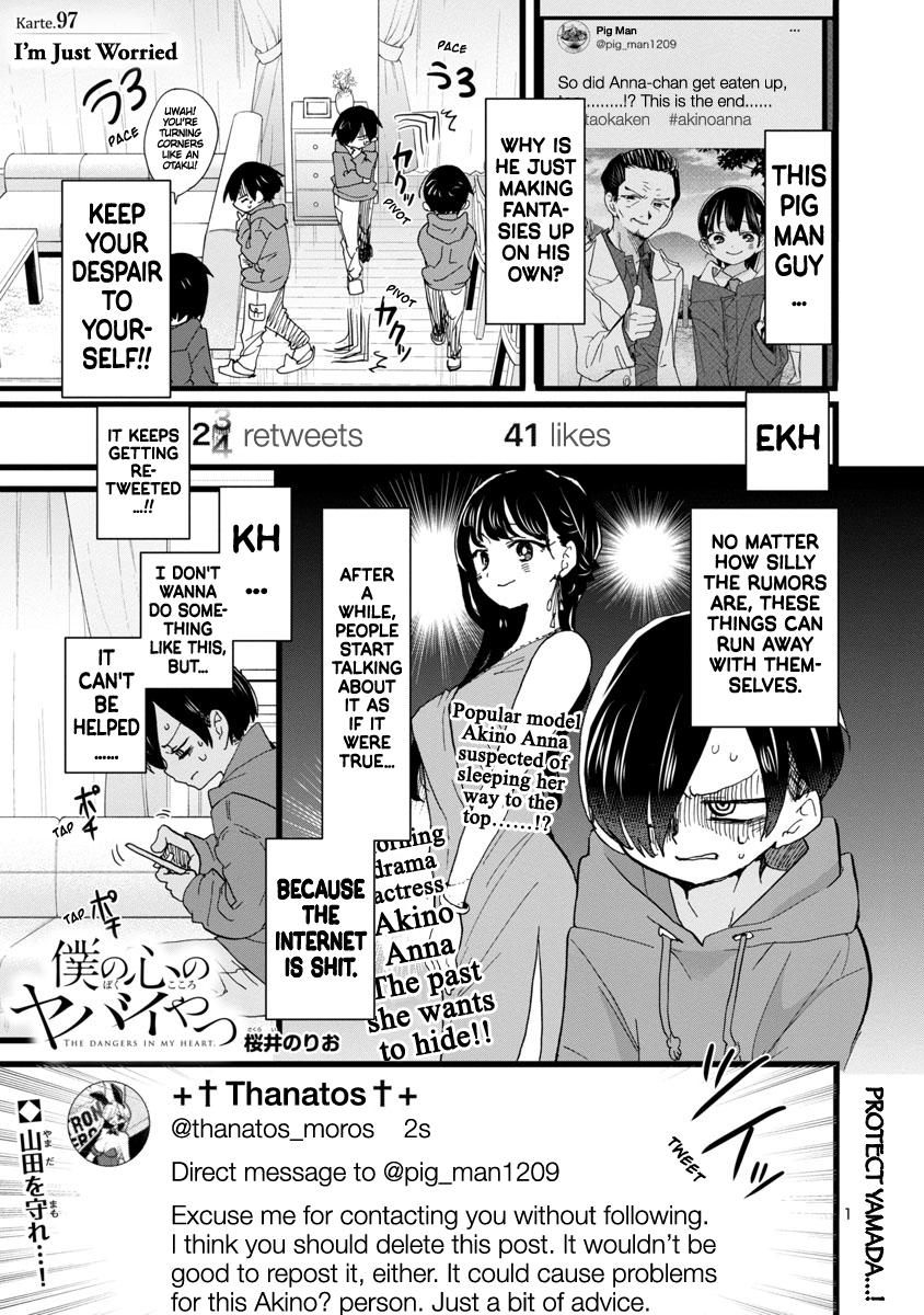 Boku no Kokoro no Yabai Yatsu Chap 97 - Next Chap 98