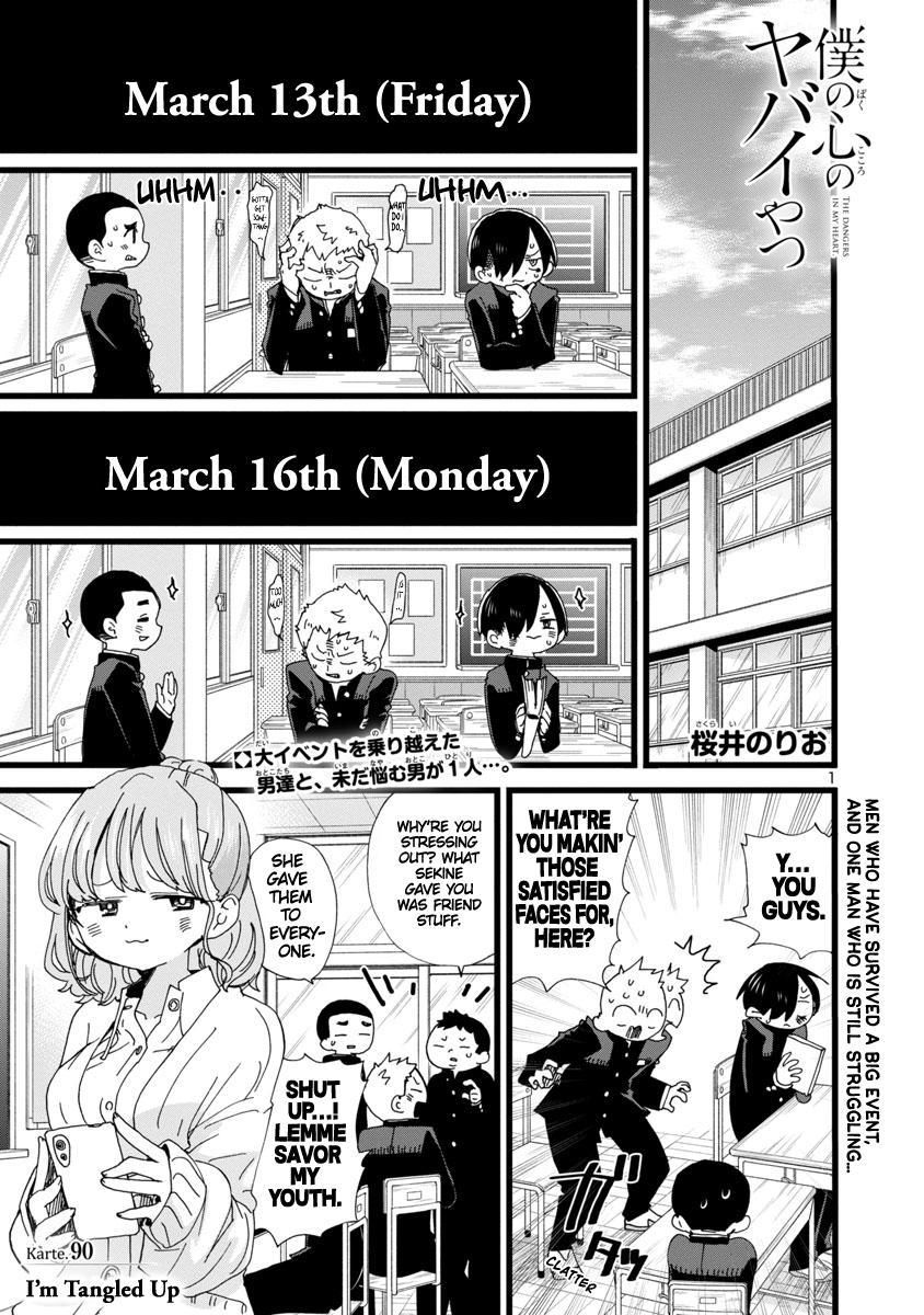 Boku no Kokoro no Yabai Yatsu Chap 90 - Next Chap 91