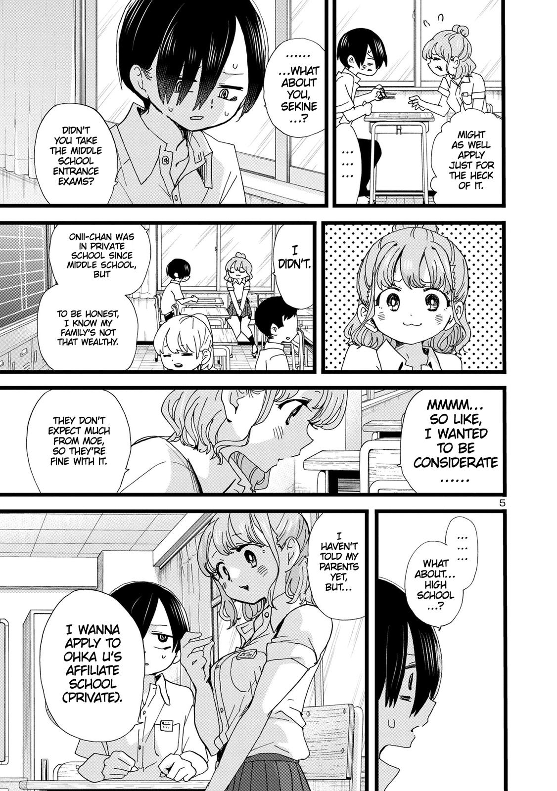 Boku no Kokoro no Yabai Yatsu Chap 117 - Next Chap 118