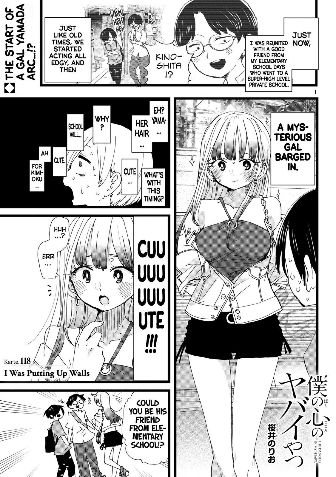Boku no Kokoro no Yabai Yatsu Chap 118 - Next Chap 119