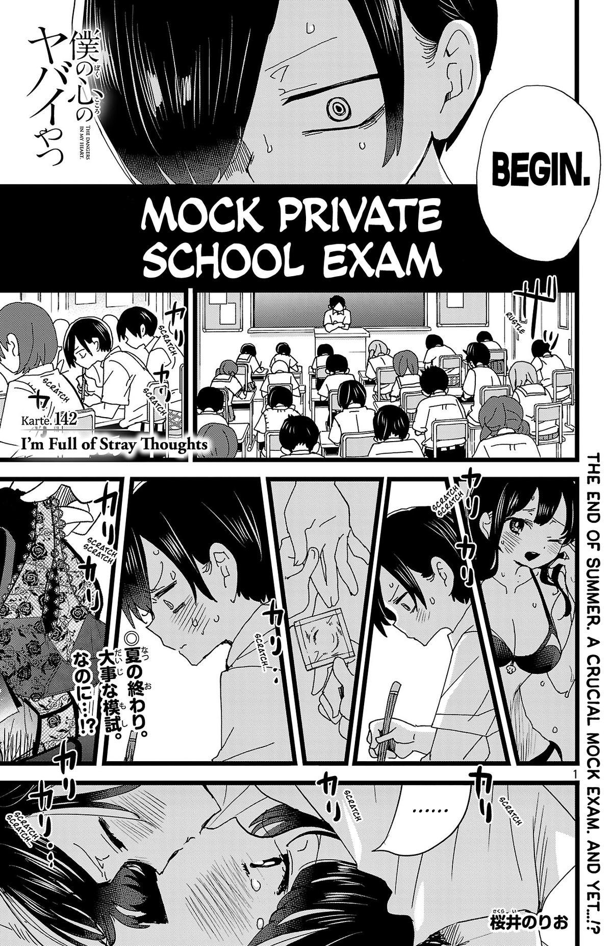 Boku no Kokoro no Yabai Yatsu Chap 142 - Next Chap 143