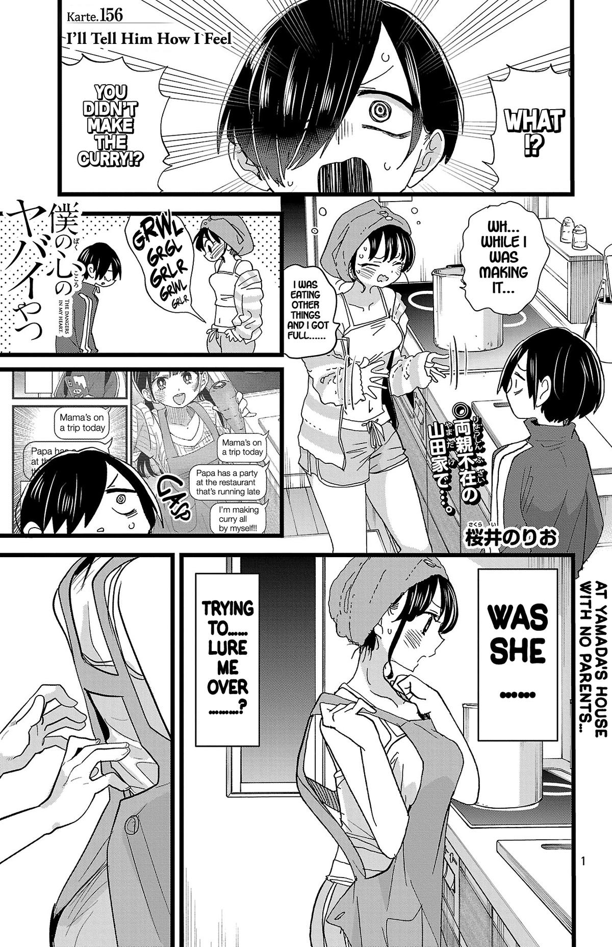 Boku no Kokoro no Yabai Yatsu Chap 156 - Next Chap 157