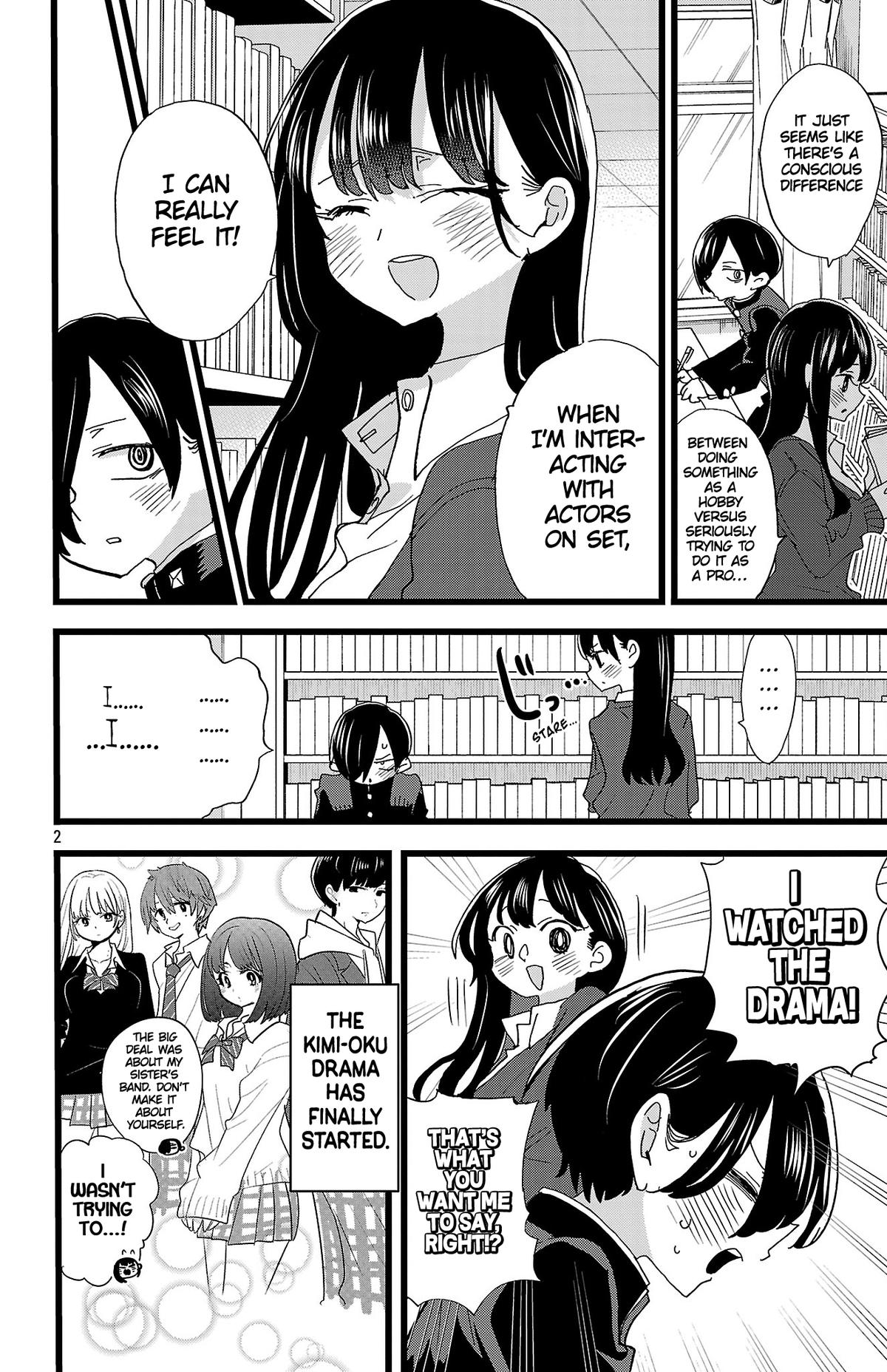 Boku no Kokoro no Yabai Yatsu Chap 159 - Next Chap 160