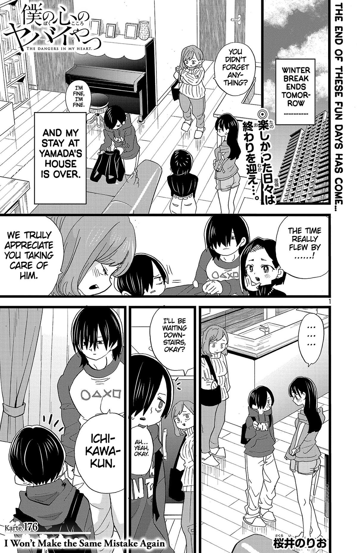 Boku no Kokoro no Yabai Yatsu Chap 176 - Next Chap 177