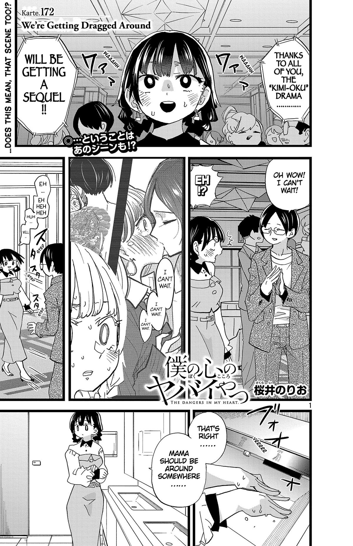 Boku no Kokoro no Yabai Yatsu Chap 172 - Next Chap 173