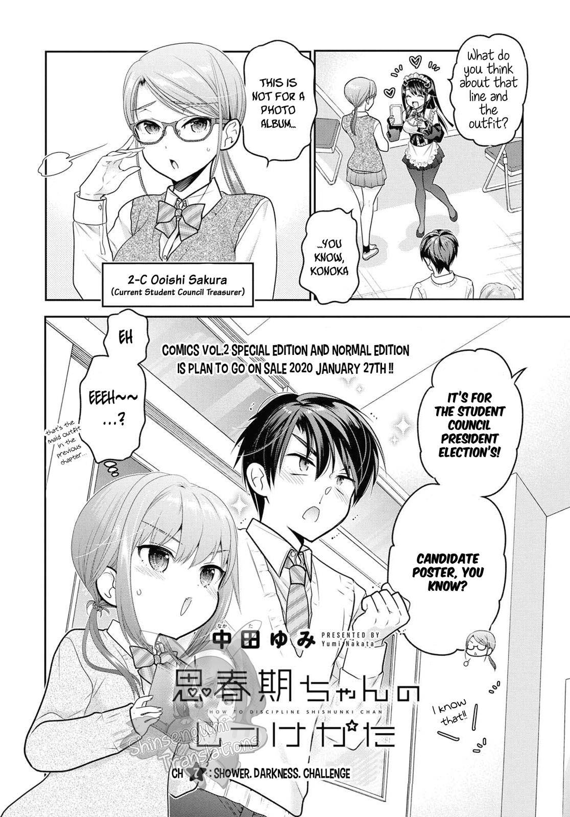Shishunki-chan no Shitsukekata Chap 7 - Next Chap 8