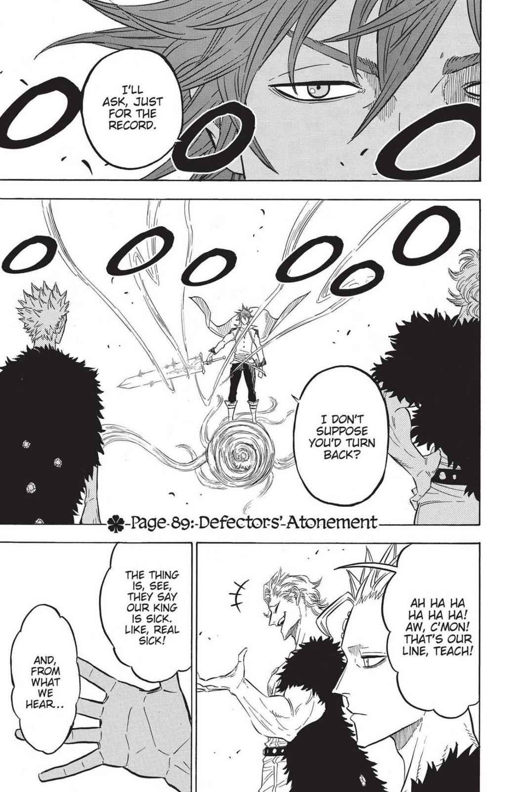 Black Clover Chap 89 - Next Chap 90