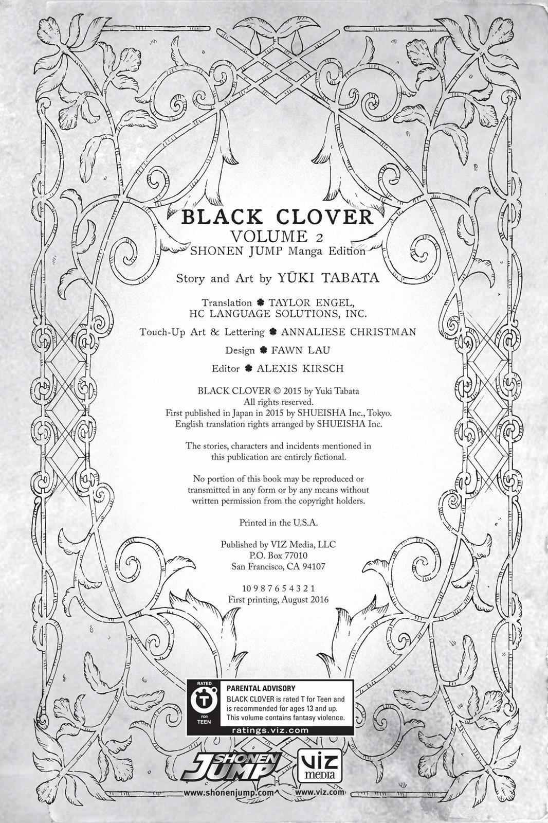 Black Clover Chap 8 - Next Chap 9