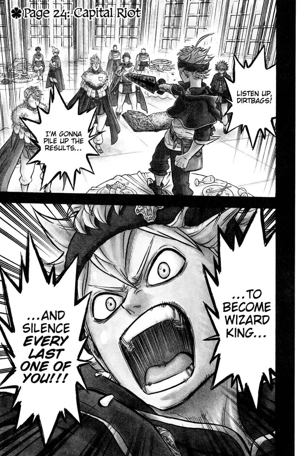 Black Clover Chap 24 - Next Chap 25