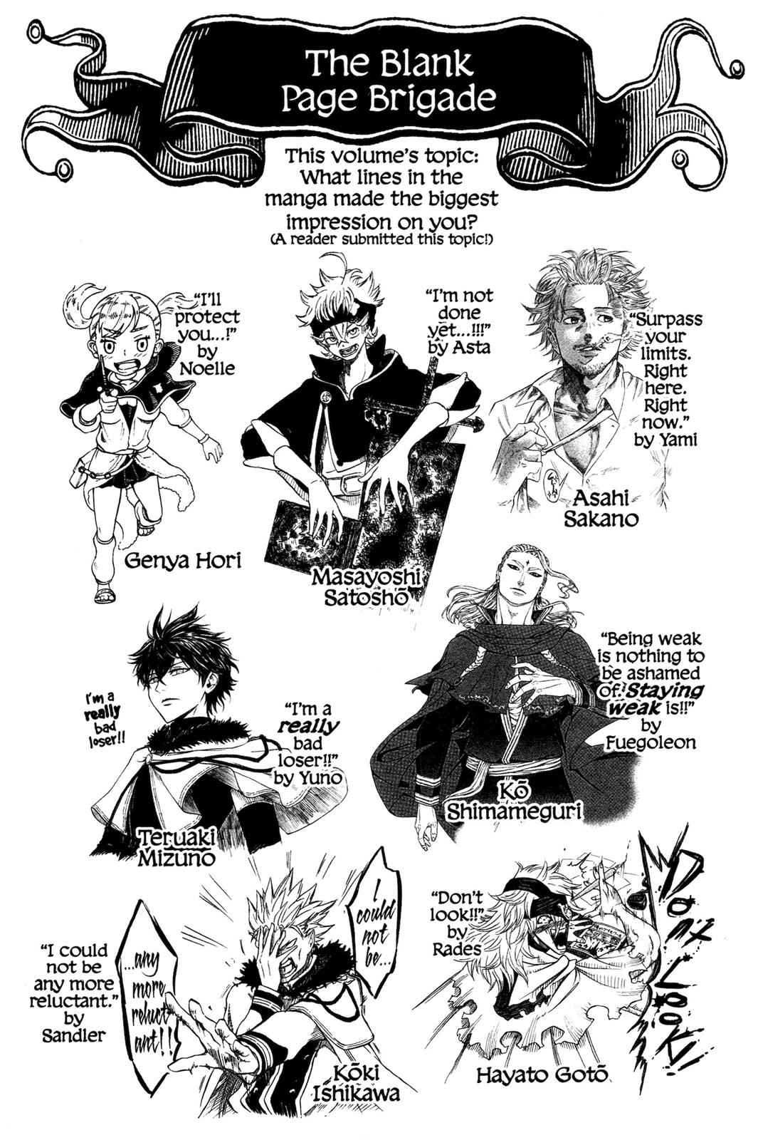 Black Clover Chap 33 - Next Chap 34