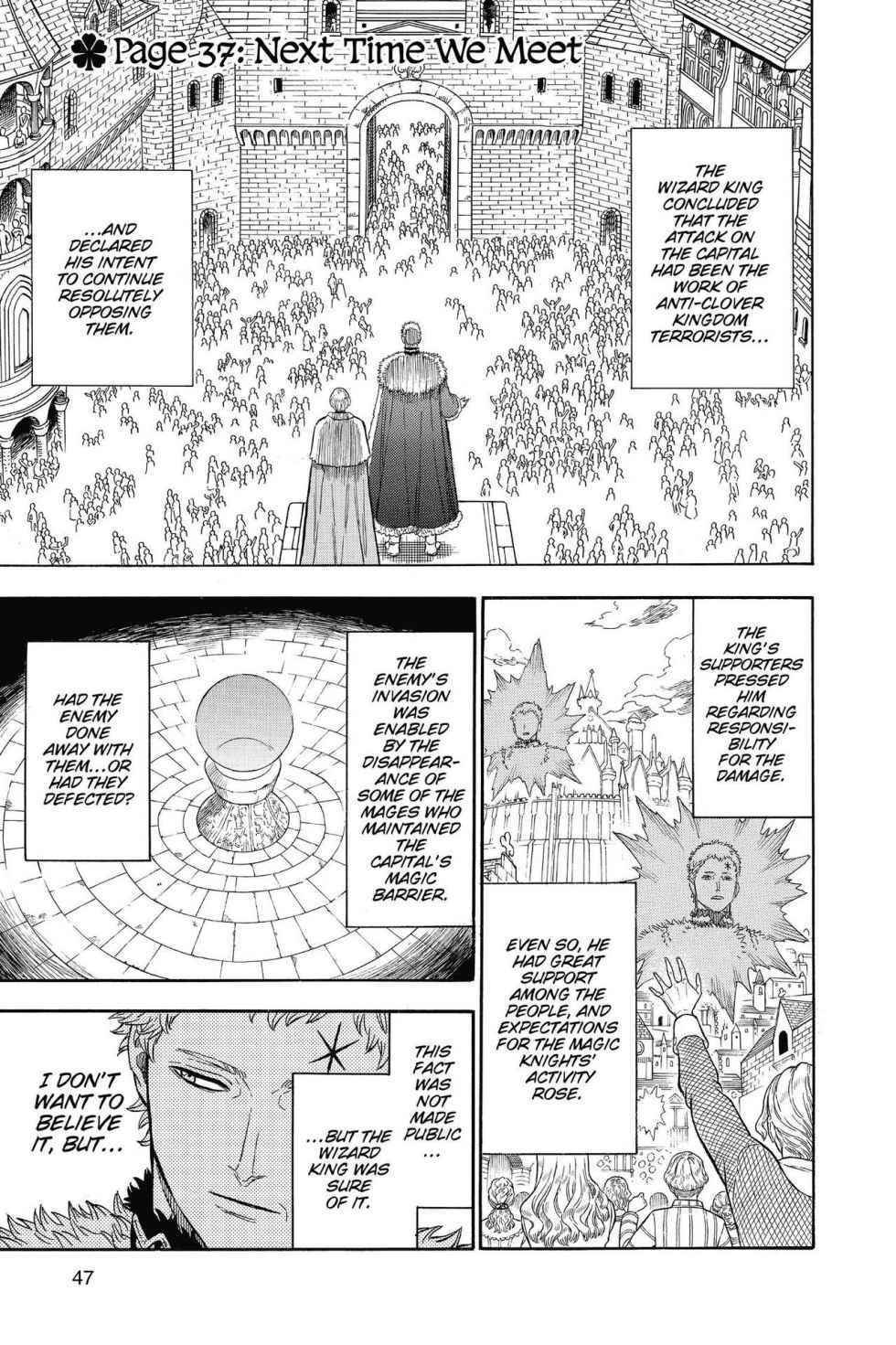 Black Clover Chap 37 - Next Chap 38