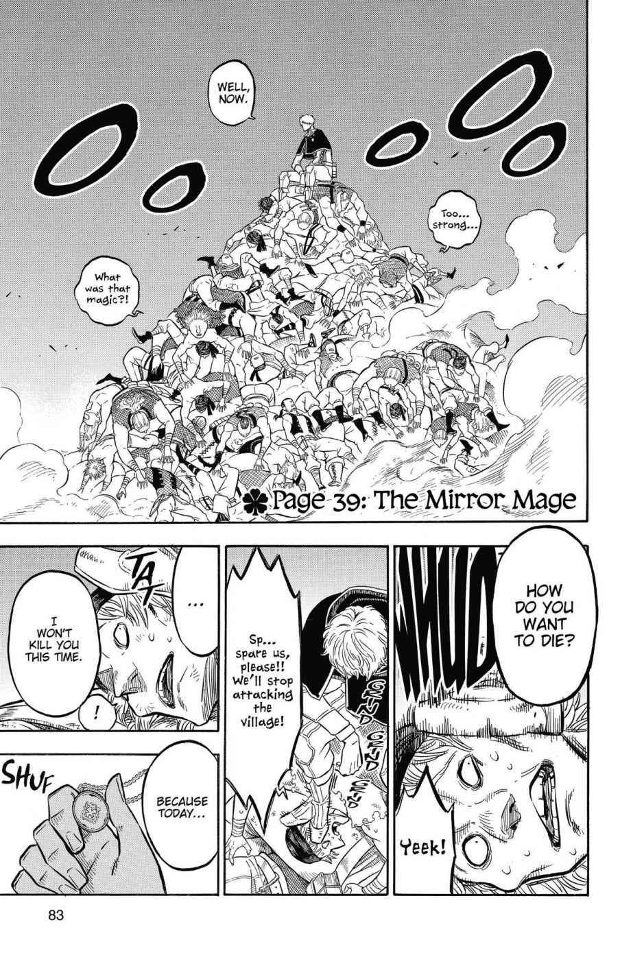Black Clover Chap 39 - Next Chap 40