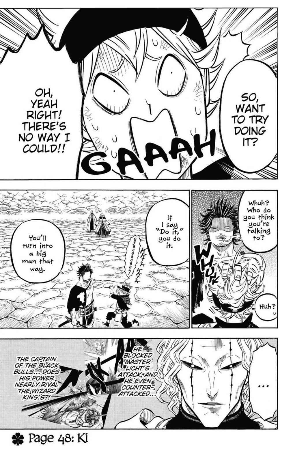 Black Clover Chap 48 - Next Chap 49