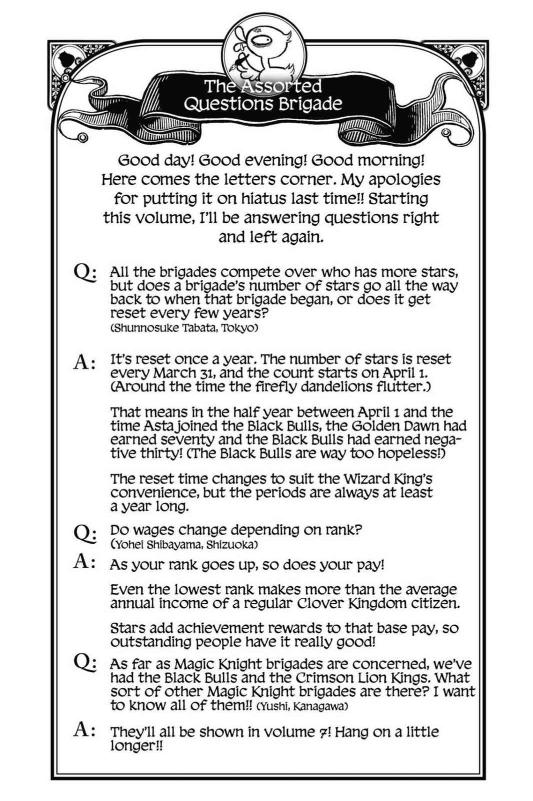 Black Clover Chap 51 - Next Chap 52