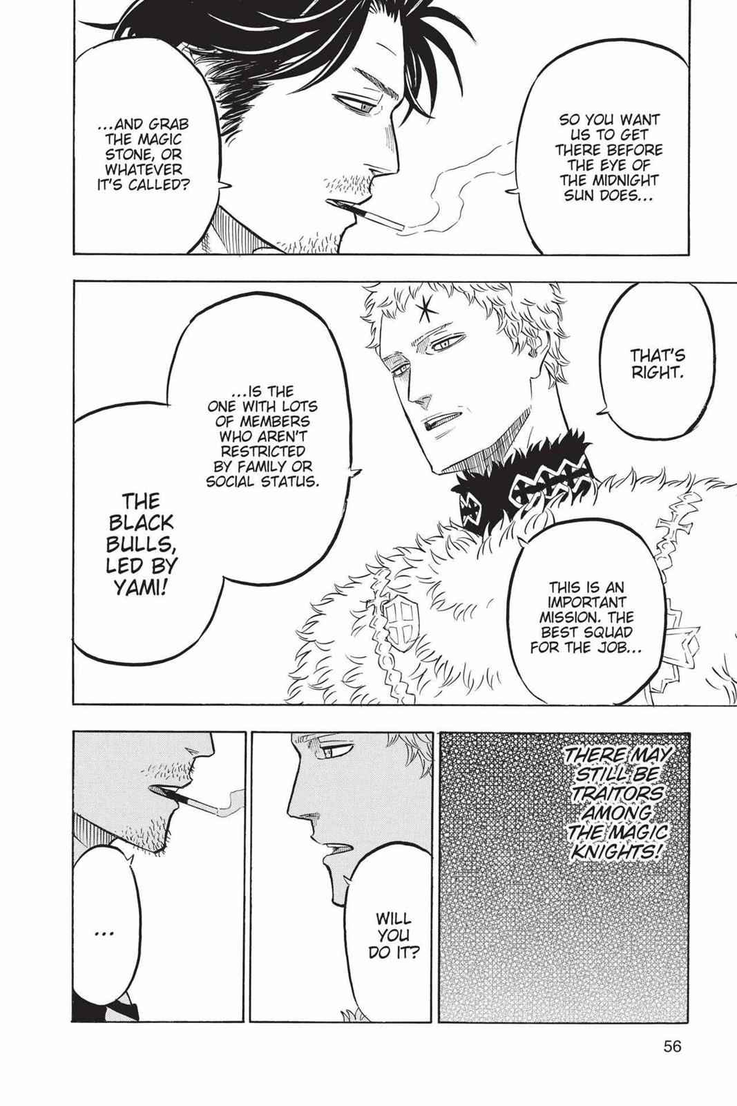 Black Clover Chap 56 - Next Chap 57