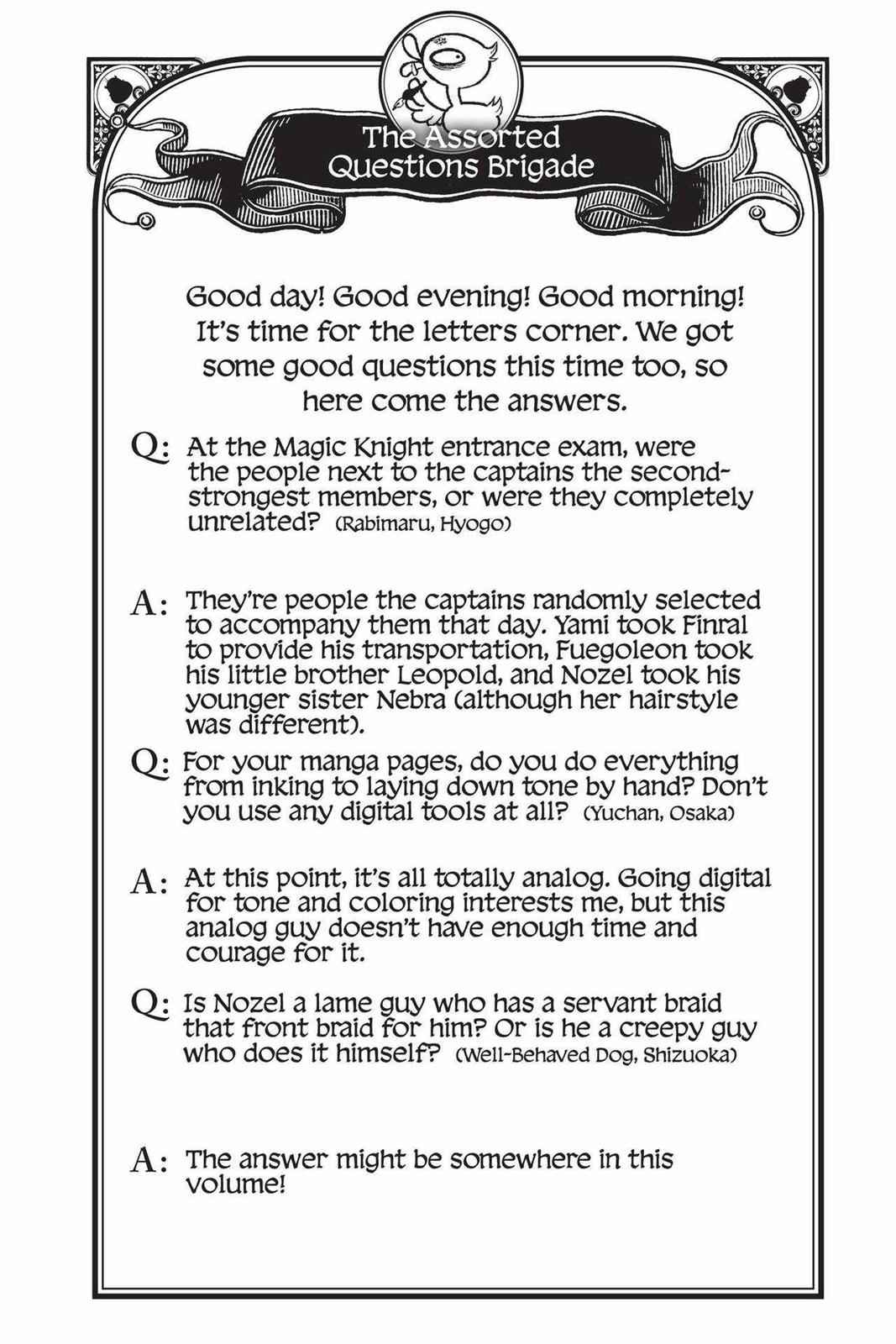 Black Clover Chap 62 - Next Chap 63