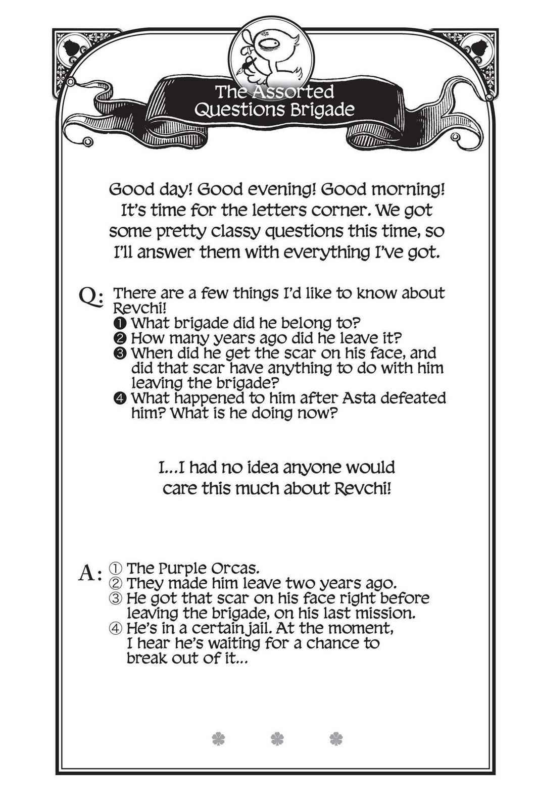 Black Clover Chap 63 - Next Chap 64