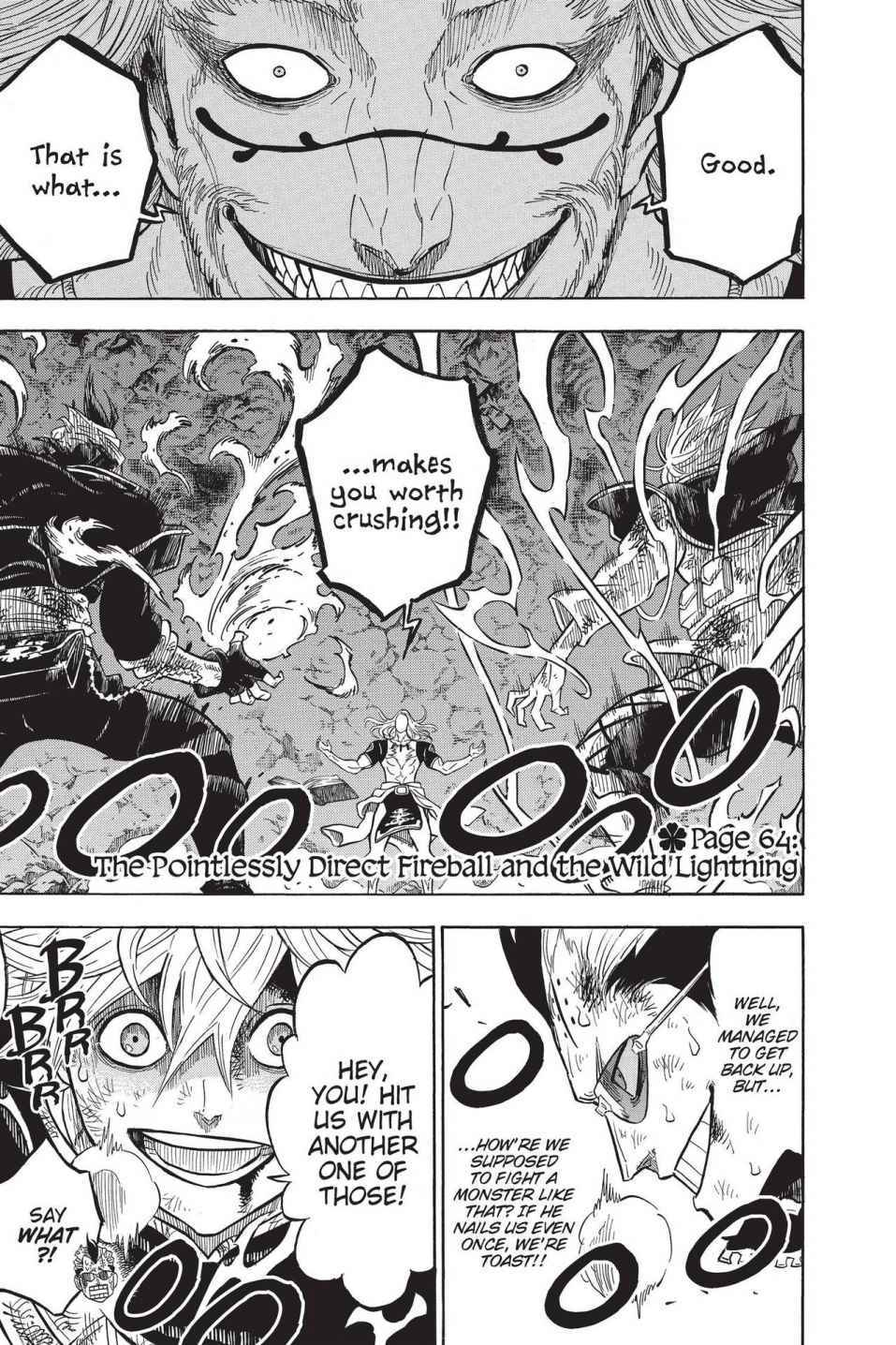 Black Clover Chap 64 - Next Chap 65