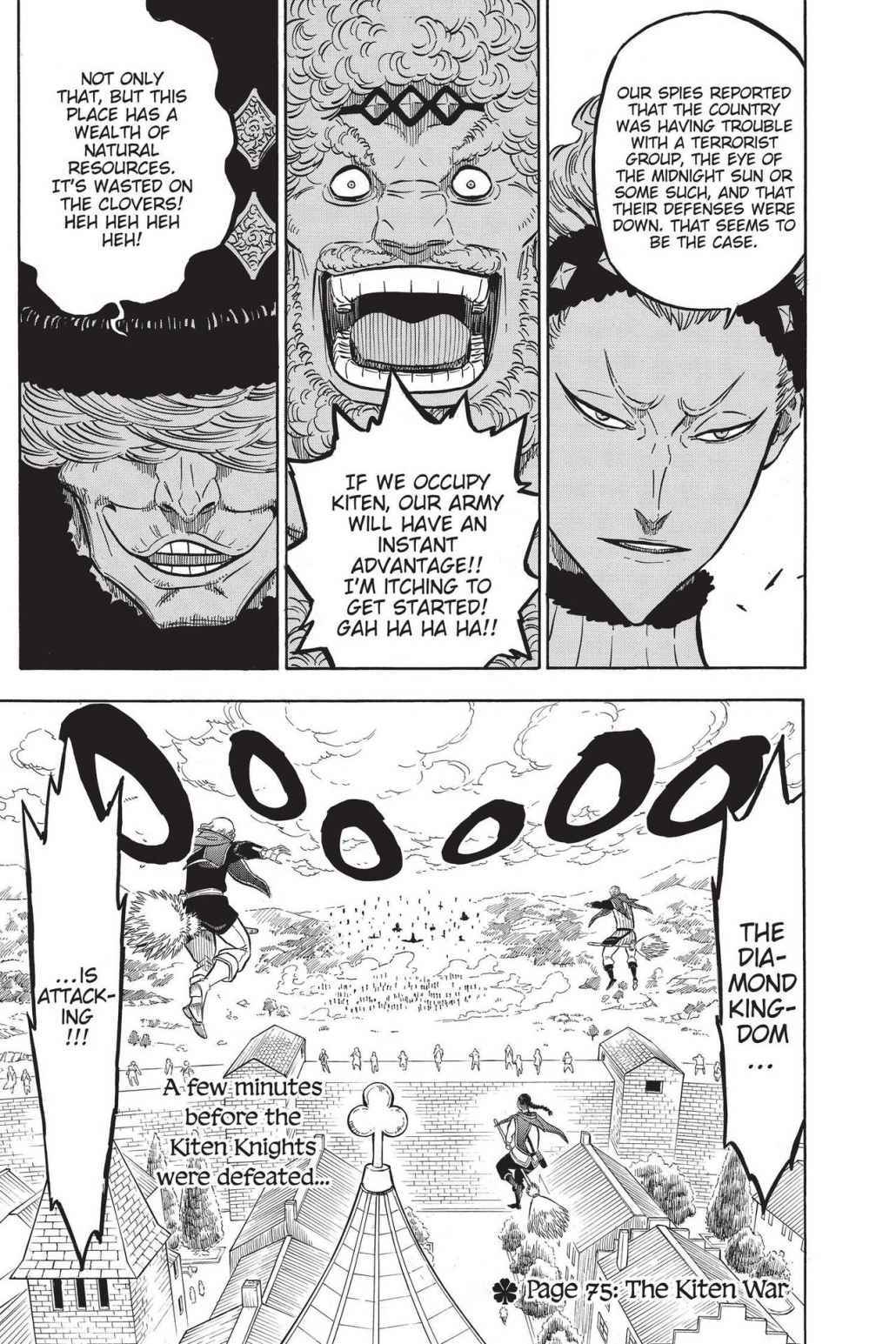 Black Clover Chap 75 - Next Chap 76