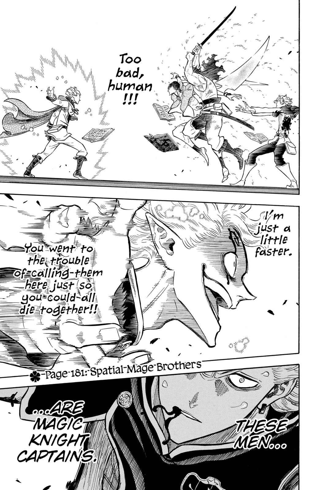 Black Clover Chap 181 - Next Chap 182