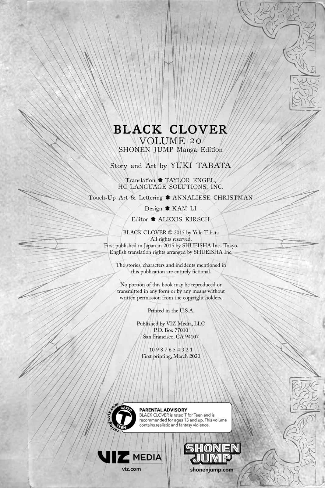 Black Clover Chap 184 - Next Chap 185